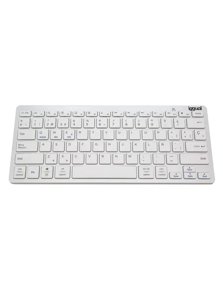 Iggual IGG316788 Teclado Bluetooth Slim Plata