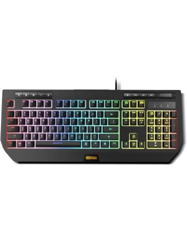 Krom Kuma Teclado Gaming RGB Negro