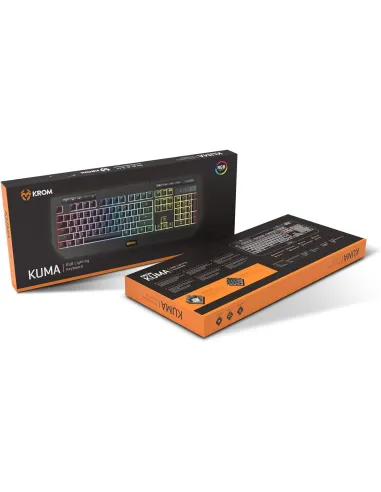 Krom Kuma Teclado Gaming RGB Negro
