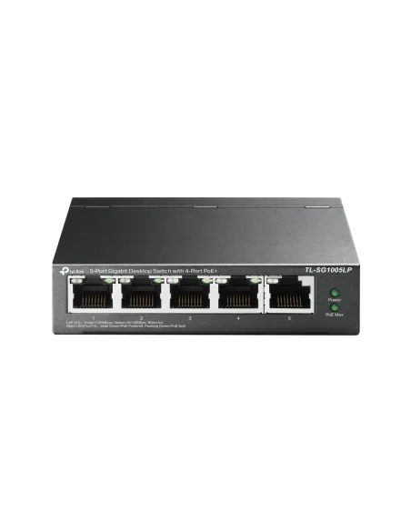 TP-Link TL-SG1005LP Switch 5 Puertos Gigabit con 4 Puertos PoE