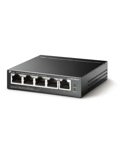 TP-Link TL-SG1005LP Switch 5 Puertos Gigabit con 4 Puertos PoE