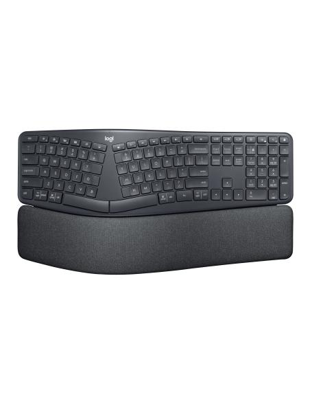 Logitech Ergo K860 For Business Teclado Inalámbrico Bluetooth Negro