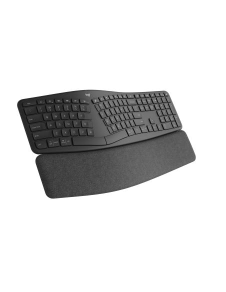 Logitech Ergo K860 For Business Teclado Inalámbrico Bluetooth Negro