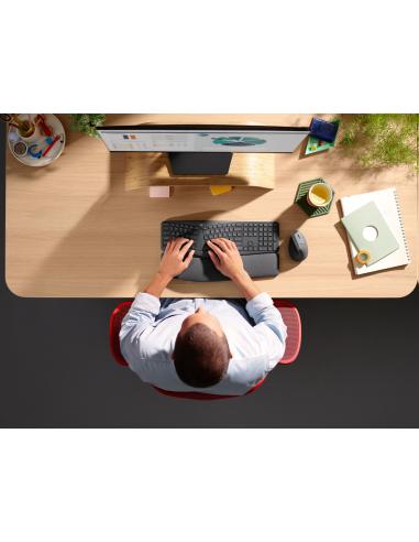 Logitech Ergo K860 For Business Teclado Inalámbrico Bluetooth Negro