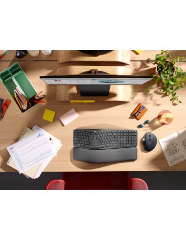 Logitech Ergo K860 For Business Teclado Inalámbrico Bluetooth Negro