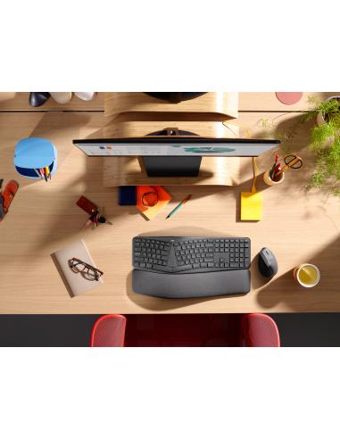 Logitech Ergo K860 For Business Teclado Inalámbrico Bluetooth Negro