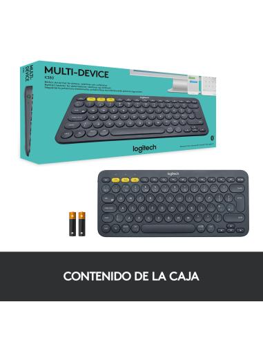 Logitech K380 Teclado Bluetooth Multi-Device Negro