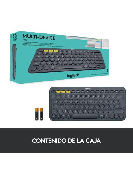 Logitech K380 Teclado Bluetooth Multi-Device Negro