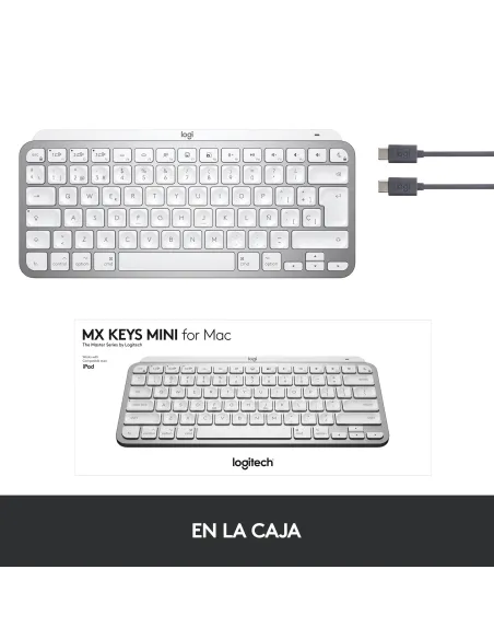 Logitech 920-010523 MX Keys Mini Teclado Bluetooth para Mac