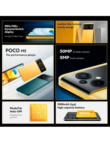 Xiaomi Poco M5 4/128GB Verde