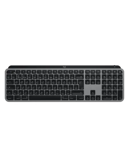 Logitech MX Keys Teclado Inalámbrico Retroiluminado para Mac/iPad Gris