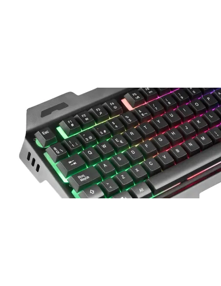 Mars Gaming MK120ES Teclado Gaming FRGB Negro