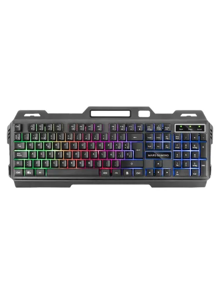 Mars Gaming MK120ES Teclado Gaming FRGB Negro