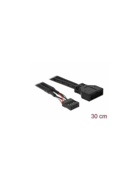 Delock Adaptador USB 2.0 Hembra a USB 3.0 Macho para Placa Base