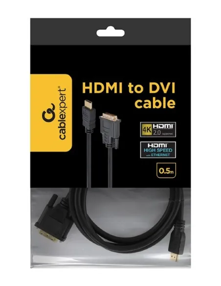 Gembird CC-HDMI-DVI-6 Conversor de Imagen HDMI a DVI Macho/Macho 1.8M