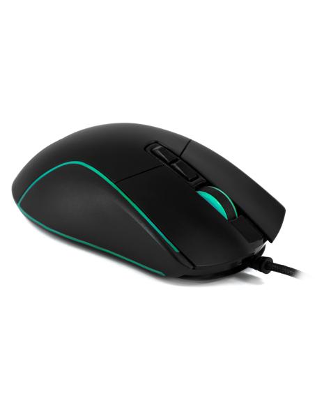 DeepGaming DG-MOU019-RGB DeepDarth Ratón Gaming RGB 6400DPI