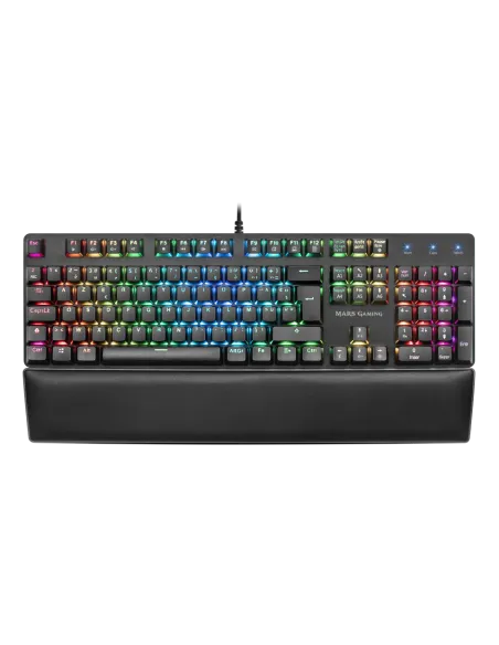 Mars Gaming MK5BFR Teclado Mecánico RGB Switch Marrón (Teclado Francés)