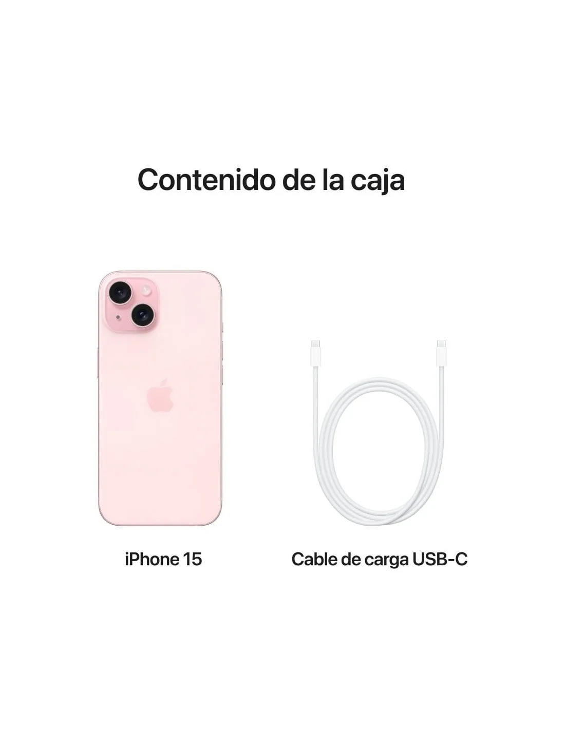 Apple iPhone 15 128GB Rosa