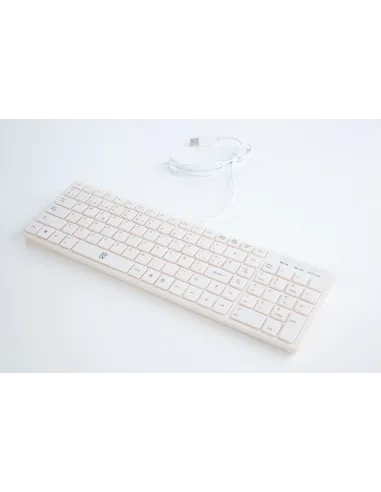 Primux K900W Teclado Slim USB Blanco