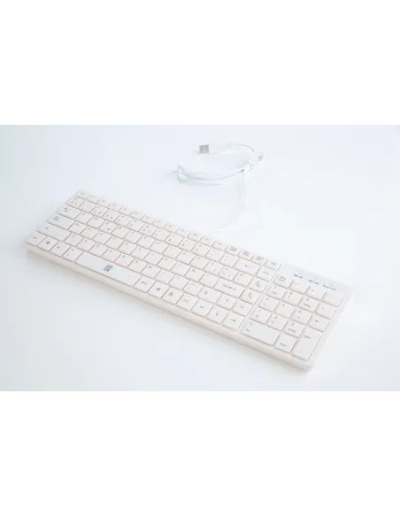 Primux K900W Teclado Slim USB Blanco