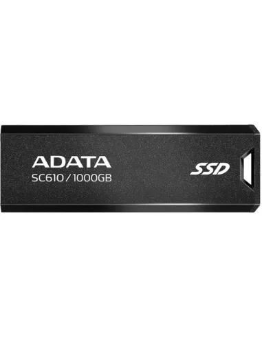 Adata SC610 SSD Externo 1TB USB 3.2 Gen2 Negro