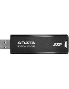 Adata SC610 SSD Externo 1TB USB 3.2 Gen2 Negro-FAEDDE0387