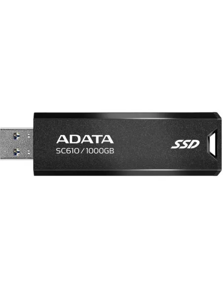 Adata SC610 SSD Externo 1TB USB 3.2 Gen2 Negro
