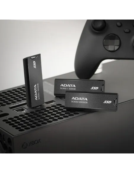 Adata SC610 SSD Externo 500GB USB 3.2 Gen2 Negro