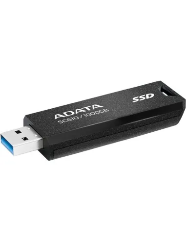 Adata SC610 SSD Externo 500GB USB 3.2 Gen2 Negro