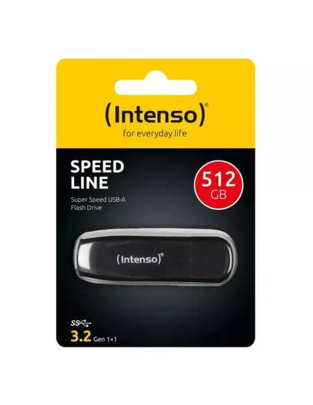 Intenso Speed Line 512GB USB 3.2 Negro