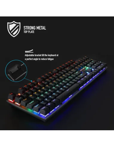 NGS GKX-500 Teclado Gaming Mecánico RGB