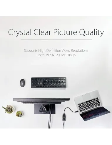 Startech Adaptador HDMI a DVI-D Macho/Hembra Negro