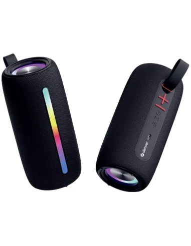 Denver BTL-360B Altavoz Portatil RGB Negro