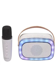 Denver BTM-610 Altavoz con Micrófono Portátil Blanco-MAUAPO0541