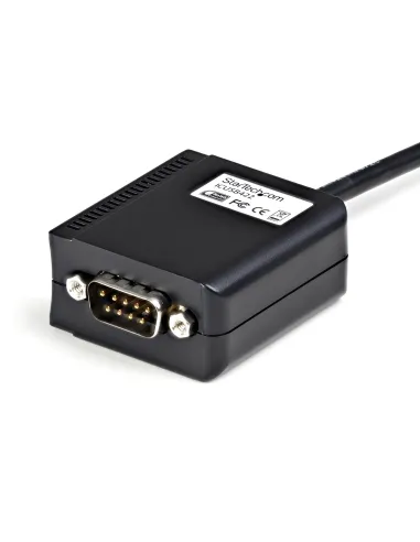 StarTech ICUSB422 Cable USB a Puerto Serie RS-422/RS-485/DB9 con Retención Puerto COM 1.8M Negro