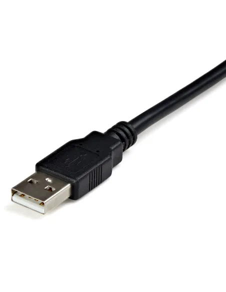 StarTech ICUSB422 Cable USB a Puerto Serie RS-422/RS-485/DB9 con Retención Puerto COM 1.8M Negro
