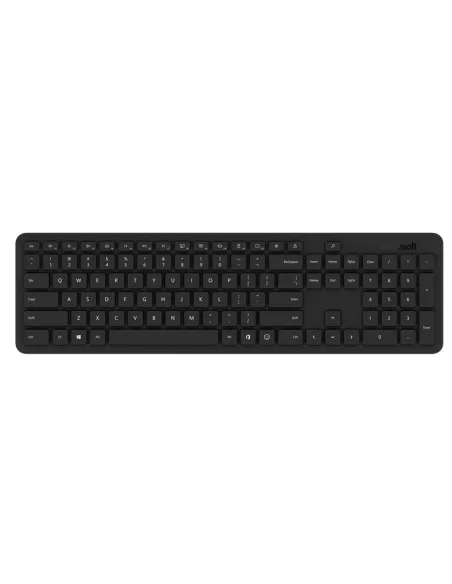 Microsoft QSZ-00024 Bluetooth Keyboard Teclado Inalámbrico Negro