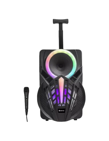 Denver TSP-301 Altavoz Portátil RGB Negro