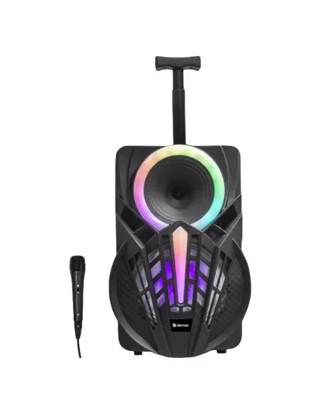 Denver TSP-301 Altavoz Portátil RGB Negro