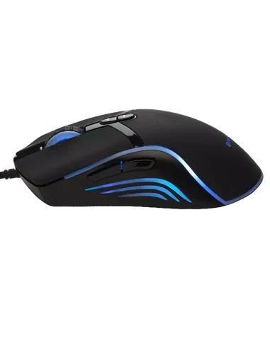 Denver GMO-402 Ratón Gaming RGB Negro