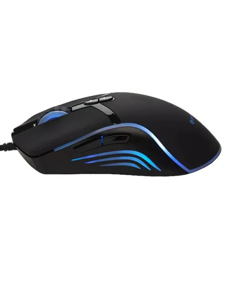 Denver GMO-402 Ratón Gaming RGB Negro