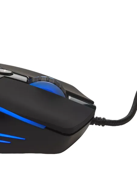 Denver GMO-402 Ratón Gaming RGB Negro