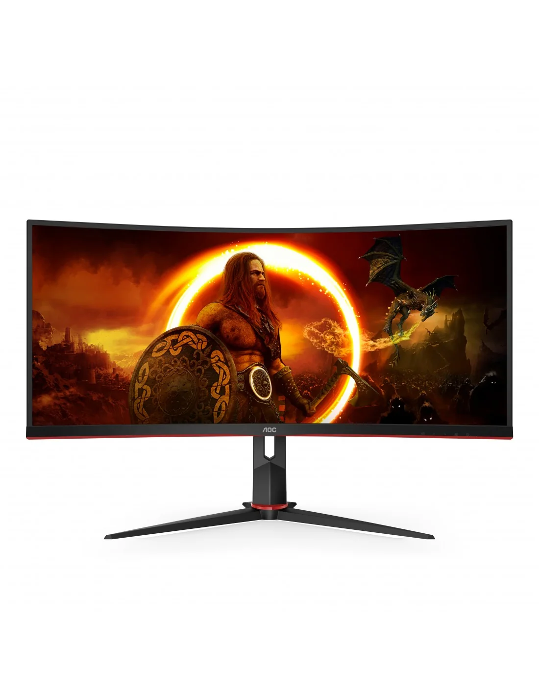 AOC CU34G2X/BK 34" LED Wide QuadHD 144Hz FreeSync Curvo