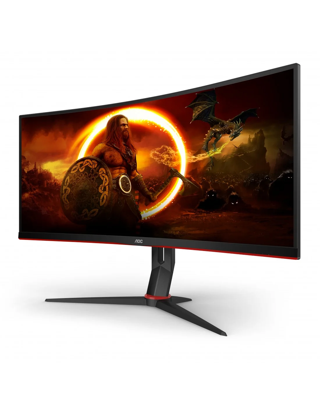 AOC CU34G2X/BK 34" LED Wide QuadHD 144Hz FreeSync Curvo