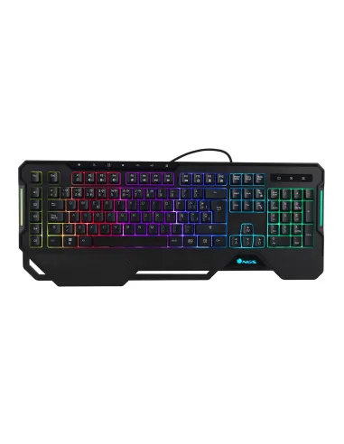 NGS GKX-450-2 Teclado Gaming de Membrana con Luces RGB
