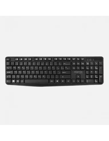 Approx APPMX335 Combo Teclado + Ratón Inalámbricos 2.4GHZ Negro