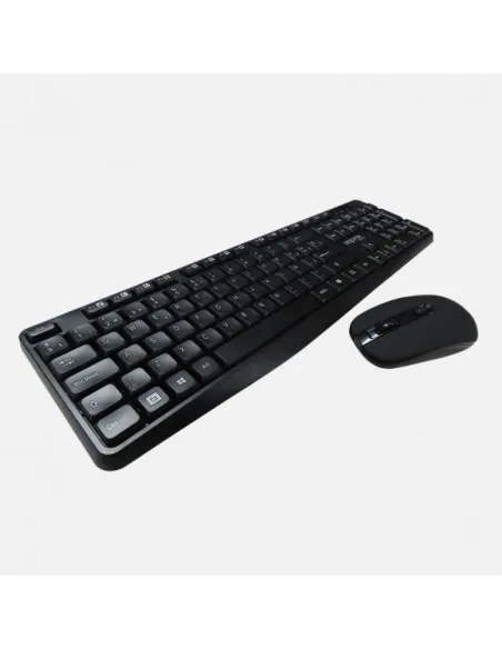Approx APPMX335 Combo Teclado + Ratón Inalámbricos 2.4GHZ Negro