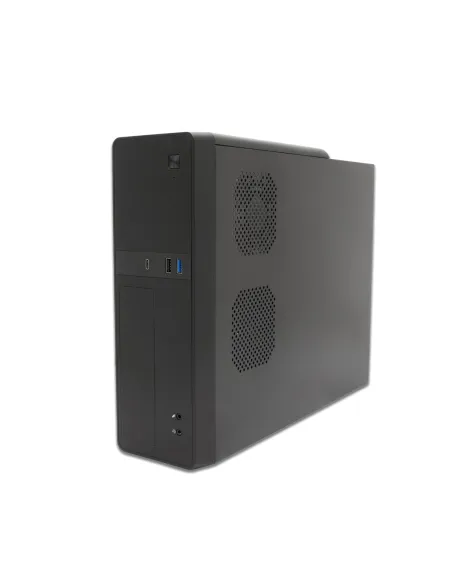 CoolBox T310 Micro Torre Negro + Fuente de Alimentación 300 W