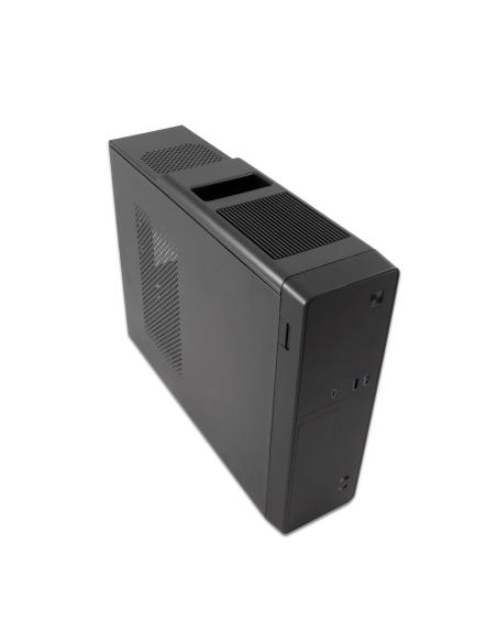 CoolBox T310 Micro Torre Negro + Fuente de Alimentación 300 W