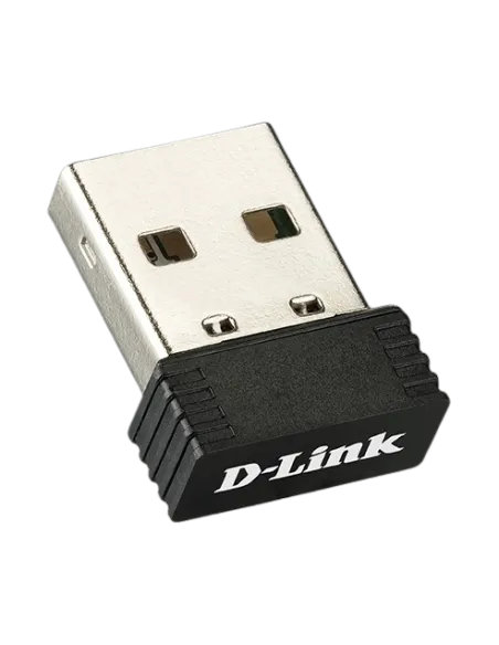 D-Link DWA-121 Micro Adaptador Inalámbrico USB WiFi 4 Banda Única Negro
